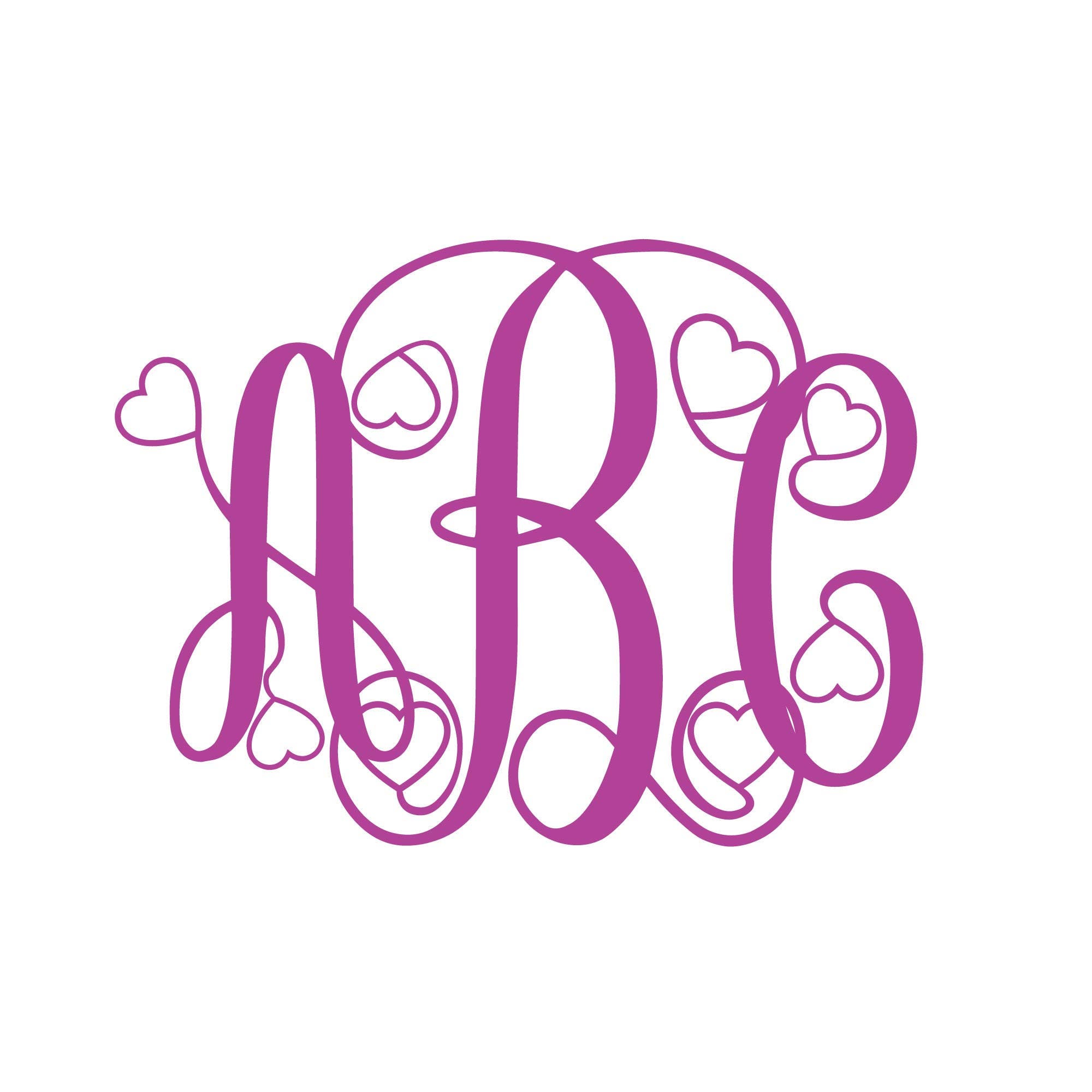 Download Silhouette Interlocking Vine Monogram Svg Layered Svg Cut File