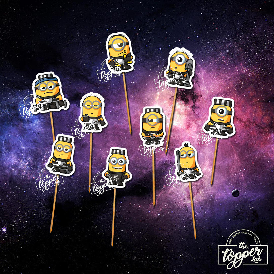 Minions Prison Jail Despicable Me Minions Cupcake Minions