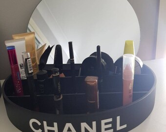 Chanel Inspired Mirrored Make up & Jewellery Case