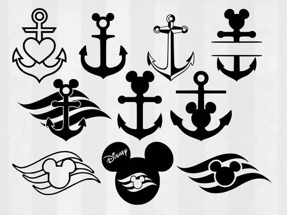 Download Disney Cruise SVG Bundle Cruise clipart Anchor cut files