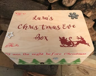 Personalised Christmas eve box fillers Christmas Eve pack