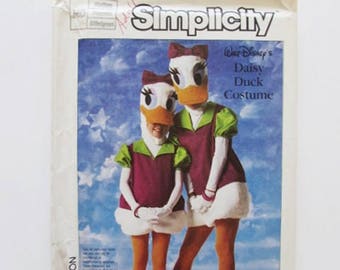 Vintage, Donald Duck and Daisy Duck Costume, Simplicity 7734- Uncut