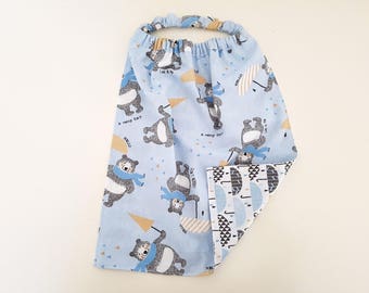 Napkin or child canteen in cotton