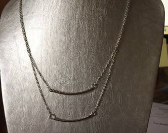 Necklace chains and two tubes