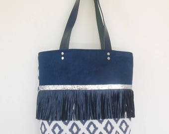 Tote bag Navy Blue Apala
