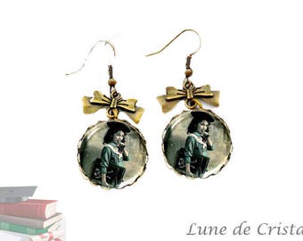 Earrings "Truant" - Collection at school