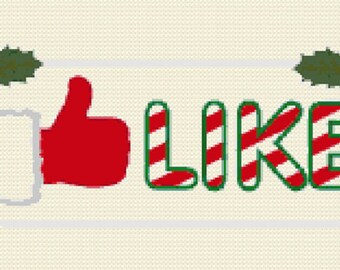 Like Christmas counted cross stitch