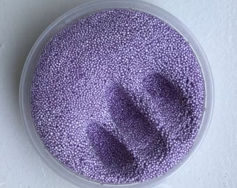 Violet Crunch - Scented Microbead Foam Bead Slime (Floam)