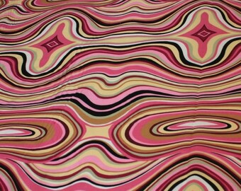 100% cotton 45 cm x 45 cm Seventies fabric coupon