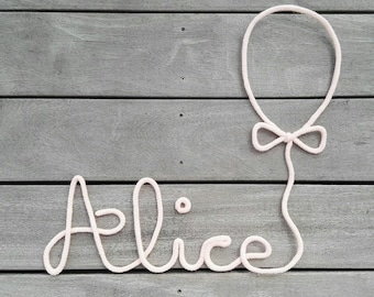 My knitting initials + my beautiful balloon