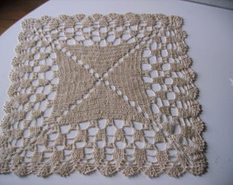 square doily crochet 31 x 31