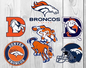 Denver Broncos SVG DXF PNG cutting file, Printable, T-shirt Design, Scrapbooking Clipart