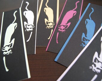 Bookmark Kirigami Russian Matryoshka Dolls