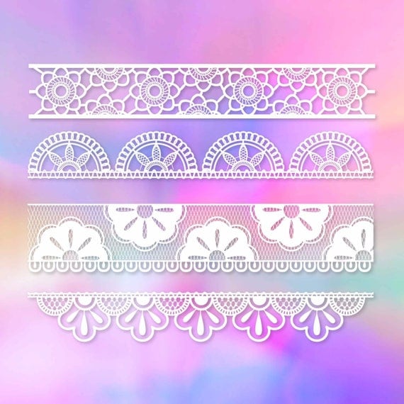 Lace svg lace border svg lace elements svg wedding svg