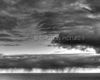 Rain Clouds over Bass Strait