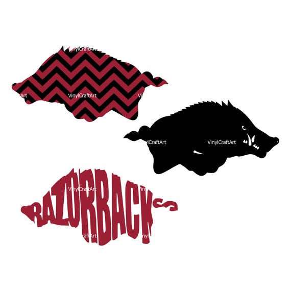 Razorback svg Wild Boar svg Arkansas svg American football svg