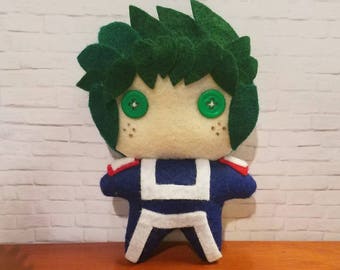 mha plushies deku