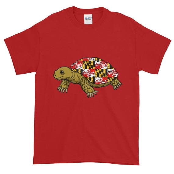 Maryland Flag Turtle T-Shirt