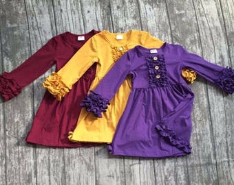 Hipla Contrast Lacey Cotton Dress