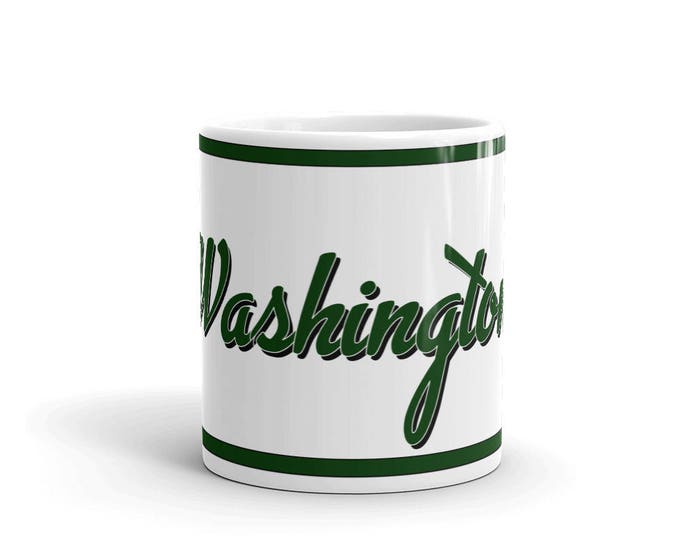 Washington State Mug, Washington State Keepsake Mug, Washington State Memorial Mug, Washington State Pride Mug