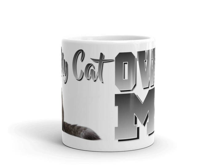 Funny Mugs, Cat Mug, Gray Cat Mug, Kitten Mug, Cat Lover Mug, Kitty Mug, Animal Mug, Cat Owner Mug, Unique Mug, I Love Cats, Cat, Gift Ideas