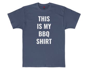 BBQ Pork Men's T Shirt BBQ Shirt I Love BBQ Shirt Barbeque