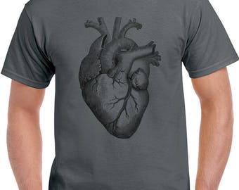 HUMAN MADE Heart T-Shirt SHIBUYA Orange+triclubdoha.com
