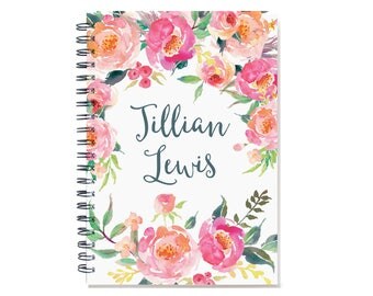 2018 2 Year Weekly Planner, 2017-2019 Personalized 24 Month Calendar Notebook, Start Any Time, Office Present, Gift Idea, SKU: 2yr w pwf2