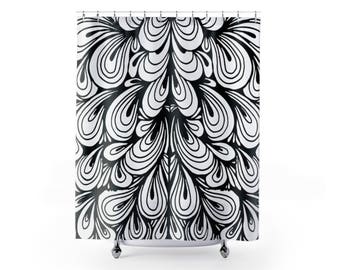 Bathroom Zen Art zen shower curtain | etsy Bathroom Zen Art zen shower curtain | etsy