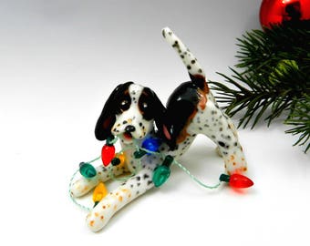 bluetick coonhound figurine