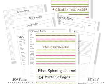 Quilting Journal Printable Quilt Journal Binder Set