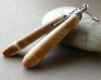 Summer Sale 20% Off Sea Urchin Spike Earrings, Ocean Earrings, Beach Jewelry