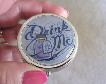 Alice in Wonderland Drink Me Pill Box