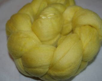 Super fine Merino and silk spinning or felting - 104g