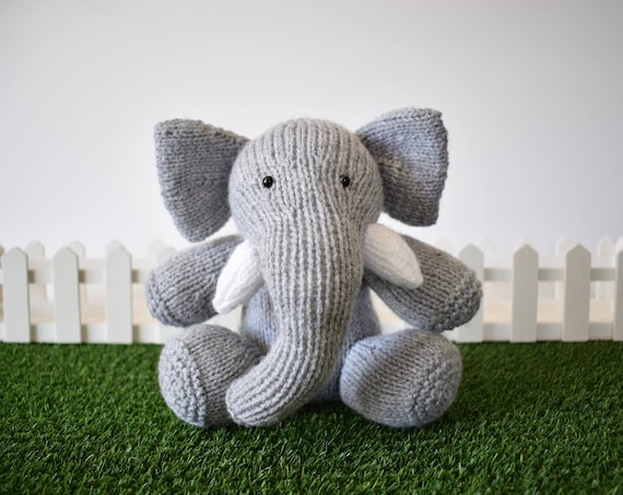 Bloomsbury elephant toy knitting patterns