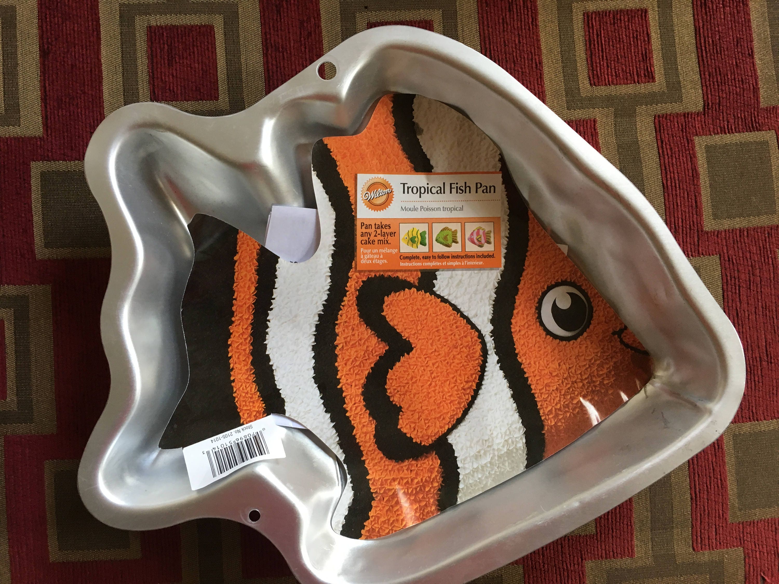 Wilton NEMOLike /Tropical Fish Cake Pan Retired Cake Pan with