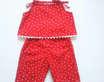 Printed Capri In Chiquita Dots main image 1