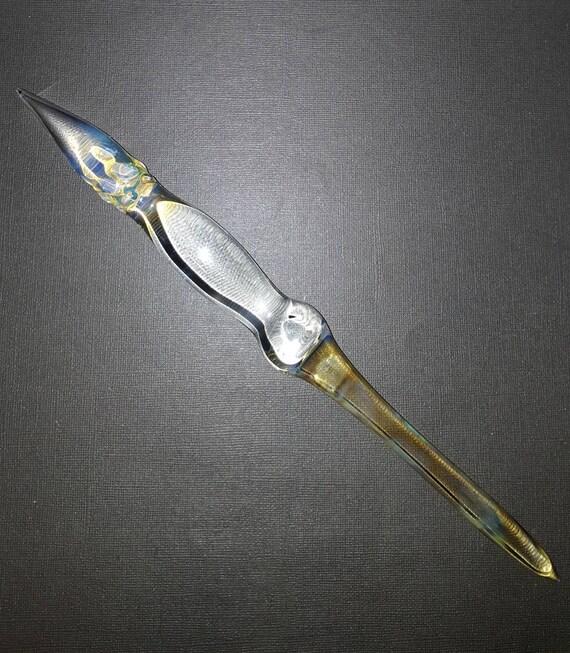 Handmade Glass Dagger or Athame