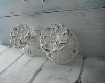 one pair curtain tie backs jewelry holder door handle furniture knob wall hook coat hook shabby chic cottage decor country cottage