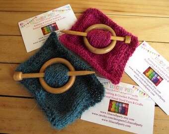 Wood Shawl Pin Wooden Pin Wood Brooch for Knitting Crochet Scarf Cowls Shawls Sweaters Round Wood Pin Knit Scarves Holder