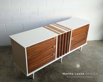 SAMPLE Customized Mid Century Dresser