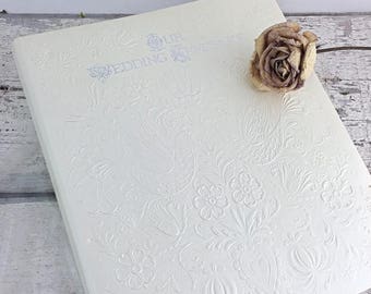 FLASH Sale Vintage NOS Hallmark Wedding Album