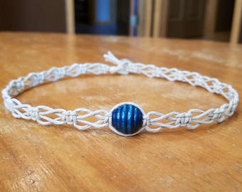 Hemp Macrame Choker Necklace Macrame Hemp Choker Hemp Macrame Necklace Hemp Choker Necklace Hemp Necklace Macrame Jewelry Hemp Jewelry
