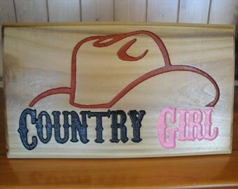 Country girl sign | Etsy