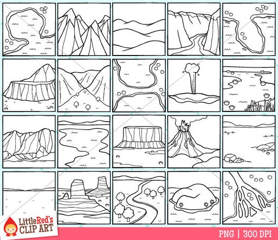 landforms-clip-art-from-littleredsclipart-on-etsy-studio