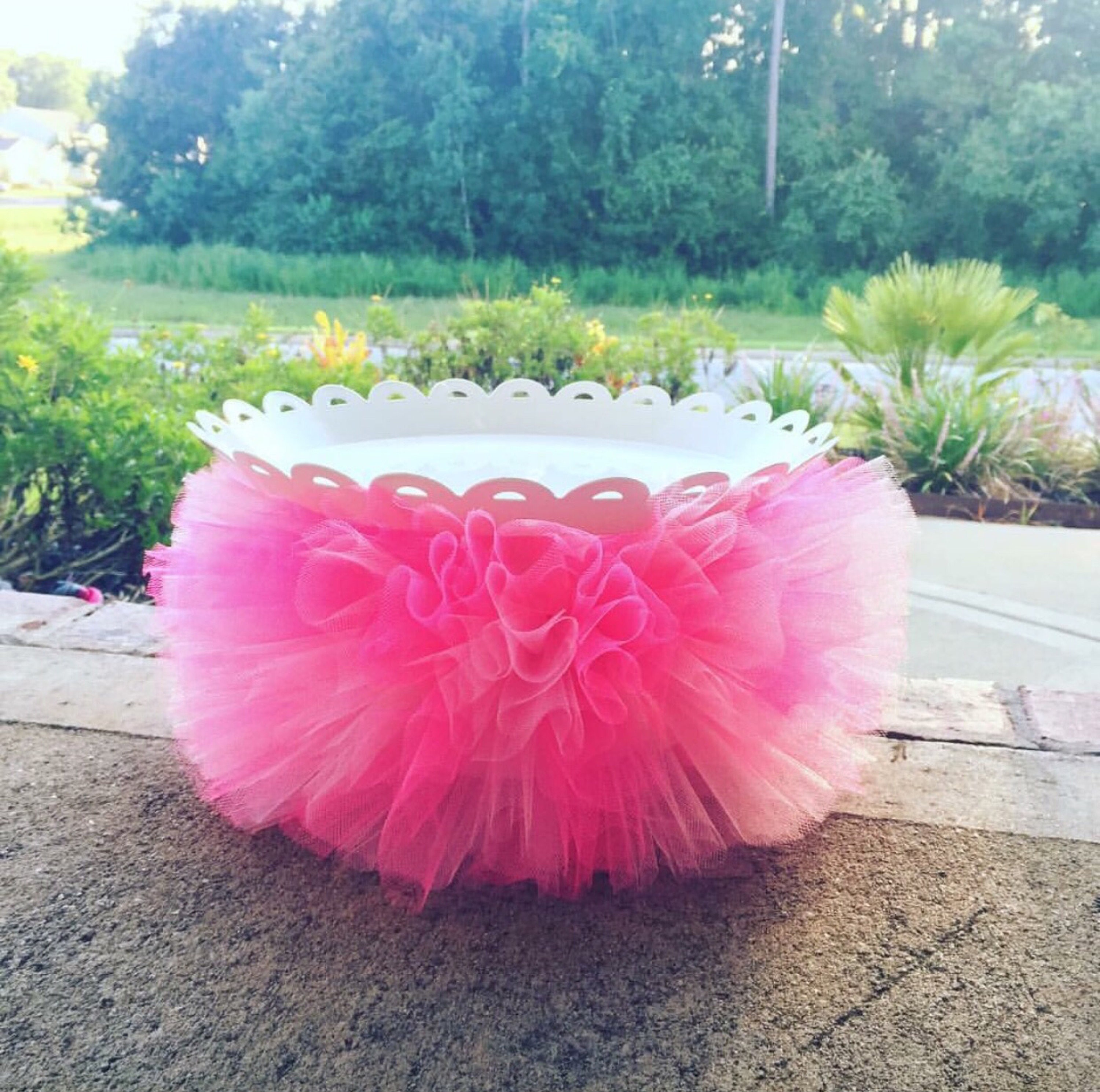 Cake Stand Tutu Tutu Cake Stand Cake Plate Tutu Two Colors