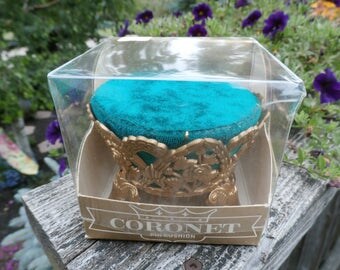 Vintage Coronet Pin Cushion Made in Hong Kong
