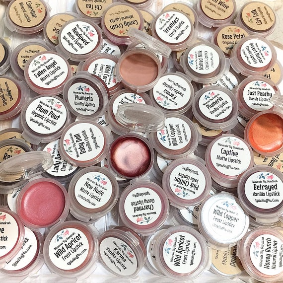 PLUM POUT Natural ORGANIC Lipstick Mineral Lip Butter