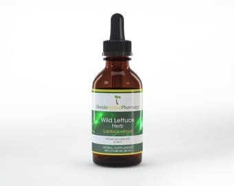 Wild Lettuce (Lactuca Virosa) Tincture / Extract 2 oz., Florida Herbal Pharmacy