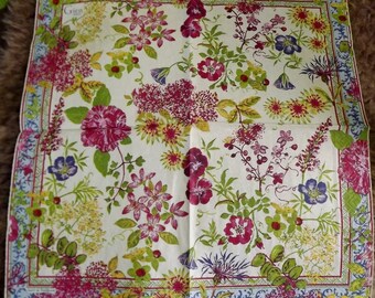 Towel paper/napkins Faiencerie de Gien model: thousand flowers
